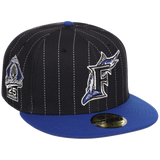 Florida Marlins Friday Flux New Era 59FIFTY (Black/Royal)