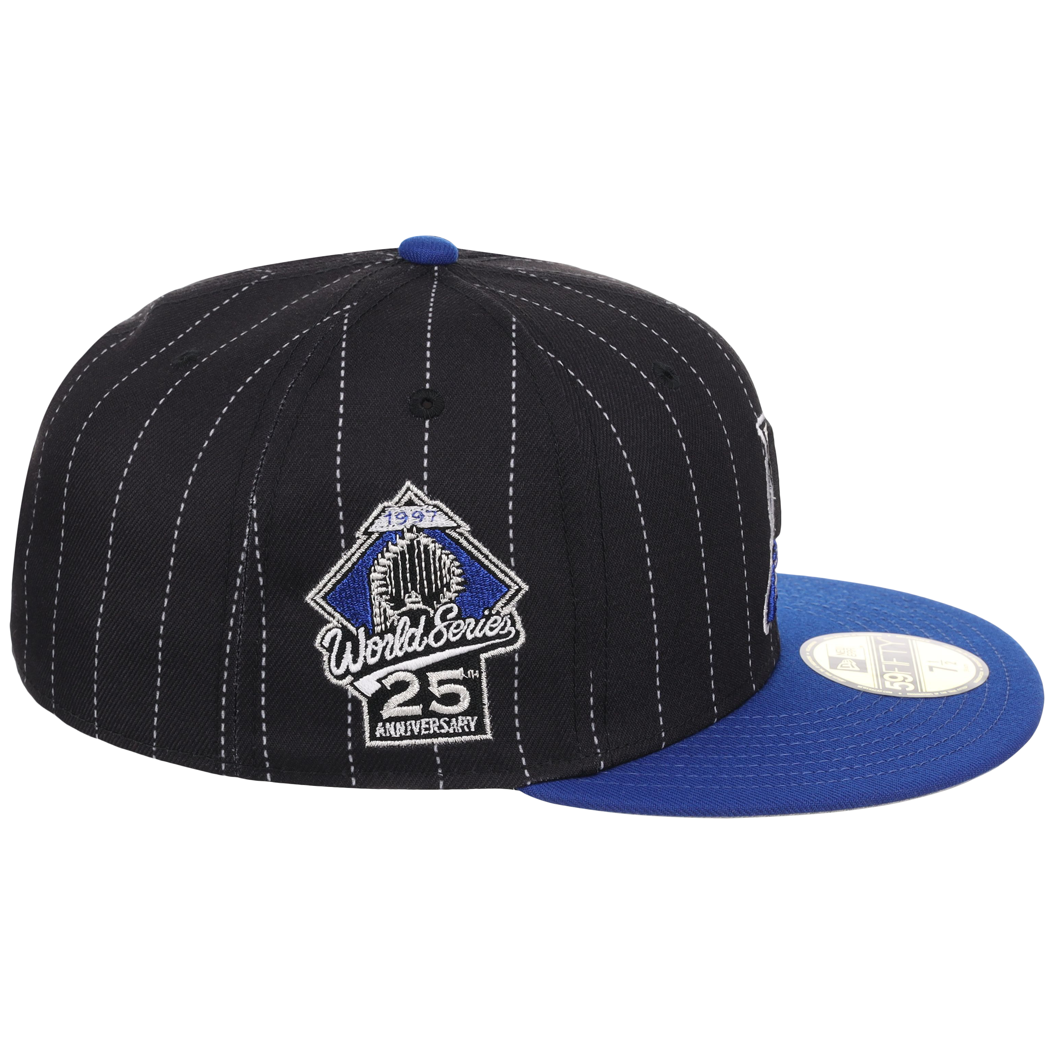 Florida Marlins Friday Flux New Era 59FIFTY (Black/Royal)