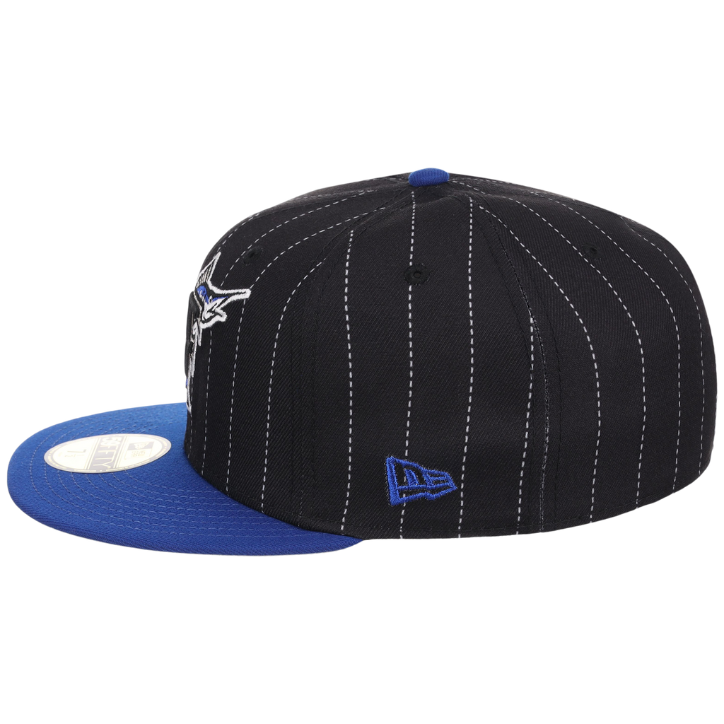 Florida Marlins Friday Flux New Era 59FIFTY (Black/Royal)