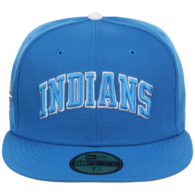 Cleveland Indians MLB Blueprint New Era 59FIFTY – LidsHatDrop