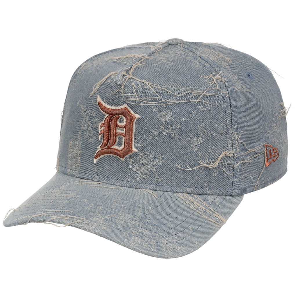 Detroit Tigers MLB Oxidized Denim New Era 9FORTY A-Frame