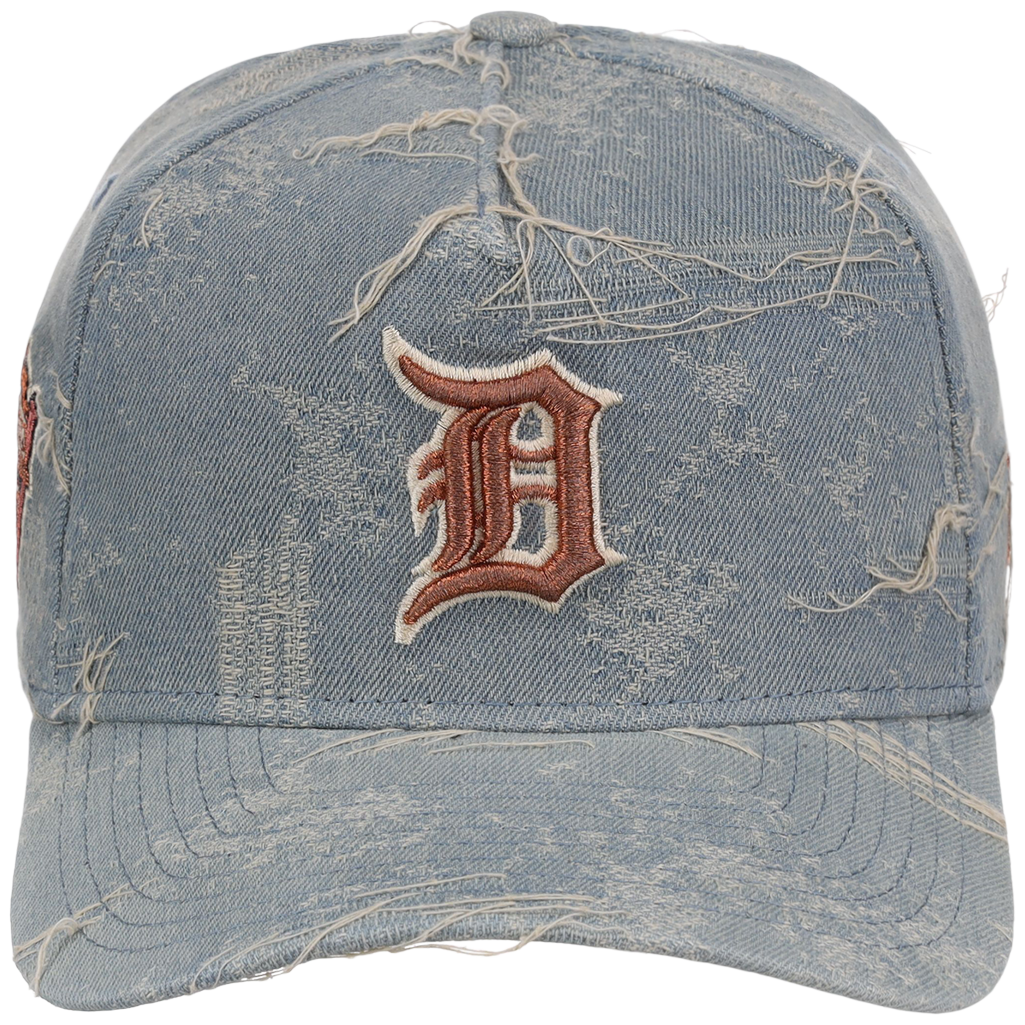 Detroit Tigers MLB Oxidized Denim New Era 9FORTY A-Frame