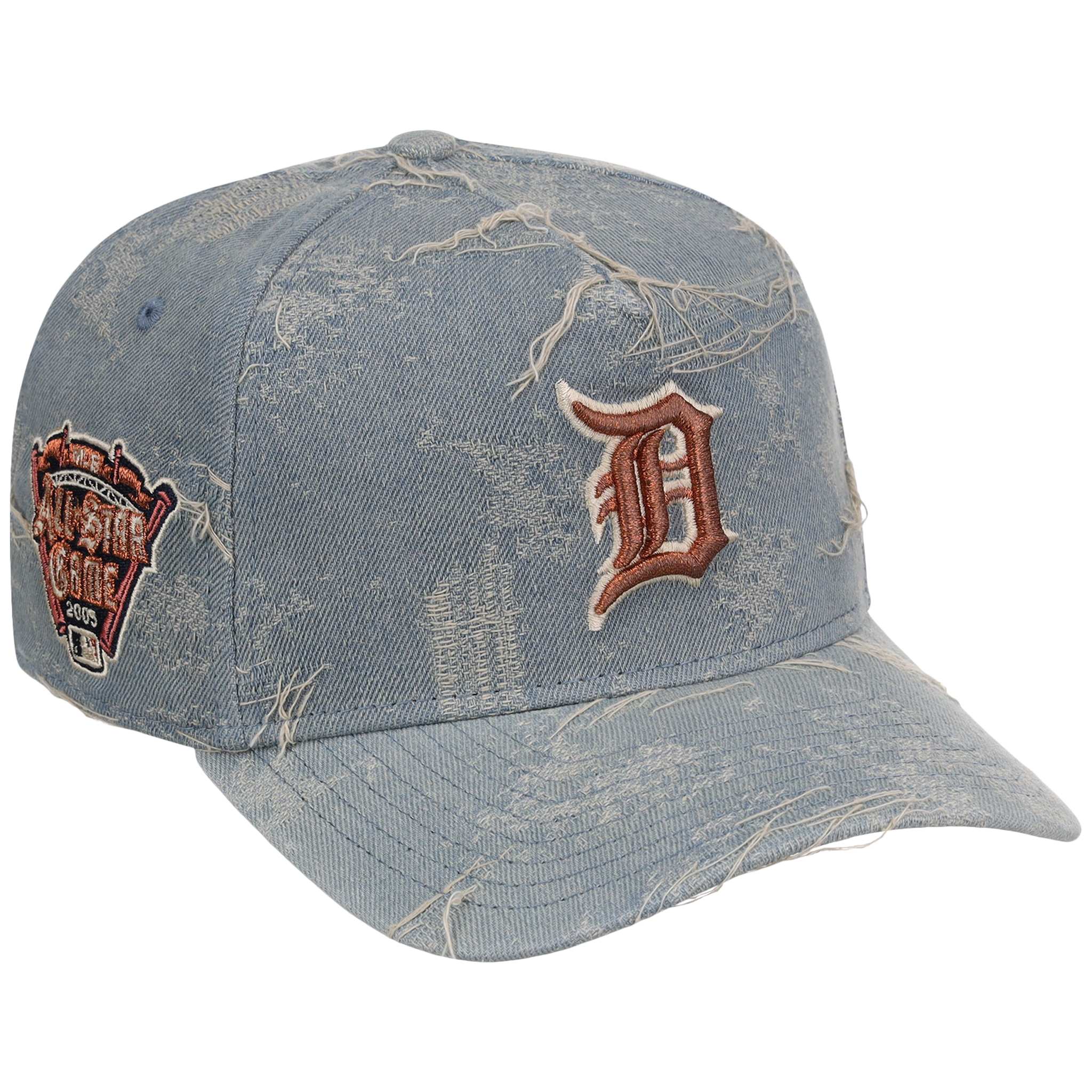 Detroit Tigers MLB Oxidized Denim New Era 9FORTY A-Frame