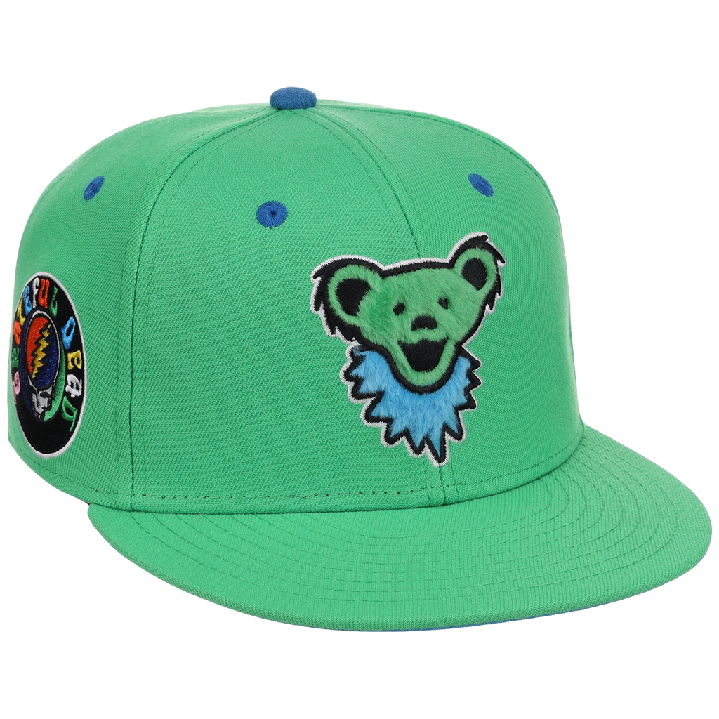 Green Bear Fitted - 2026 Grateful Dead Collection – LidsHatDrop Green Bear Fitted - 2026 Grateful Dead Collection – LidsHatDrop