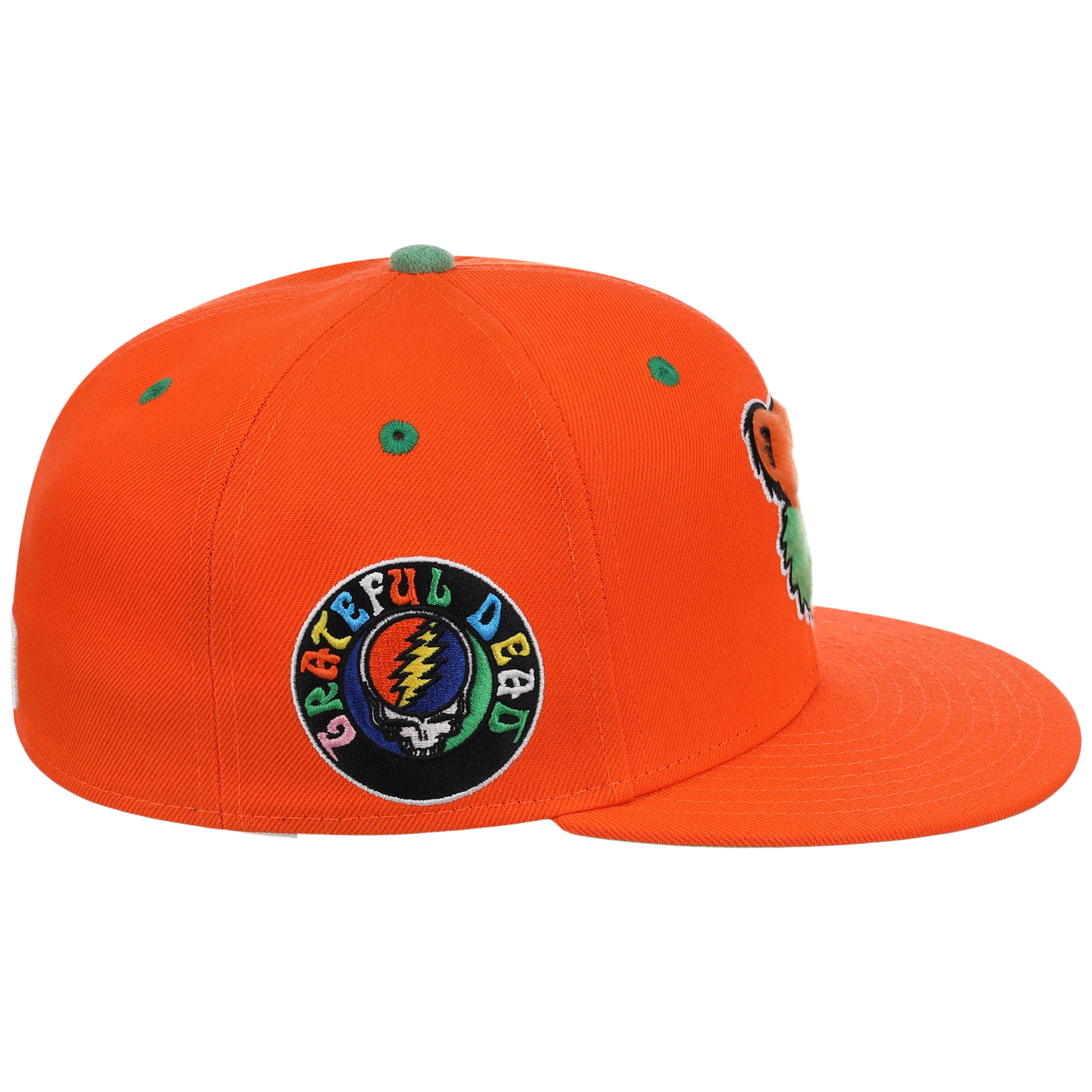 Orange Bear Fitted - 2026 Grateful Dead Collection – LidsHatDrop