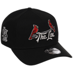 St. Louis Cardinals - St. Louis Crown the City 2.0 'The Lou' New Era 9FORTY (Black/Black)