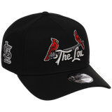 St. Louis Cardinals - St. Louis Crown the City 2.0 'The Lou' New Era 9FORTY (Black/Black)