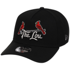 St. Louis Cardinals - St. Louis Crown the City 2.0 'The Lou' New Era 9FORTY (Black/Black)