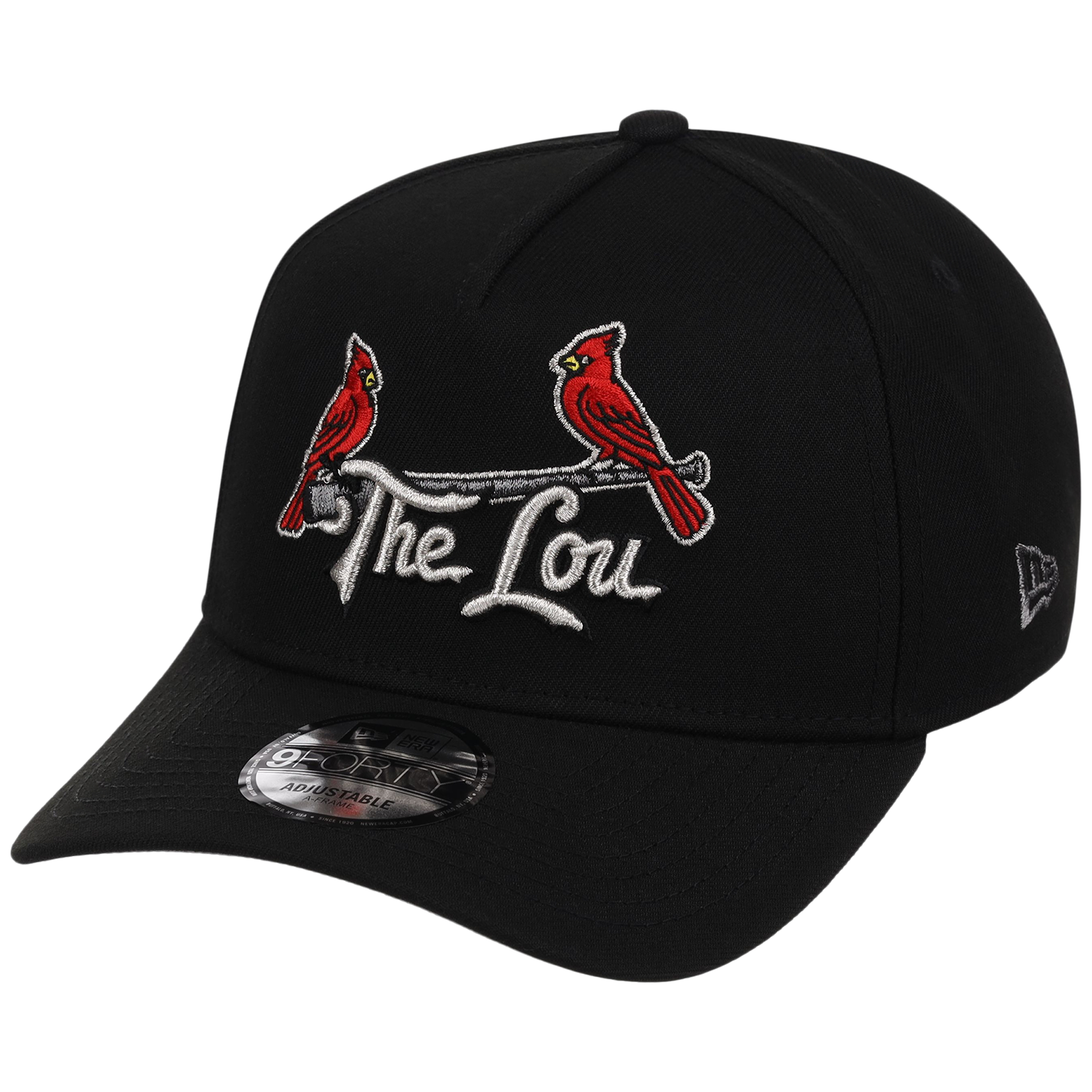St. Louis Cardinals - St. Louis Crown the City 2.0 'The Lou' New Era 9FORTY (Black/Black)