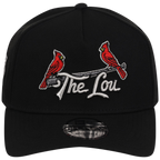 St. Louis Cardinals - St. Louis Crown the City 2.0 'The Lou' New Era 9FORTY (Black/Black)