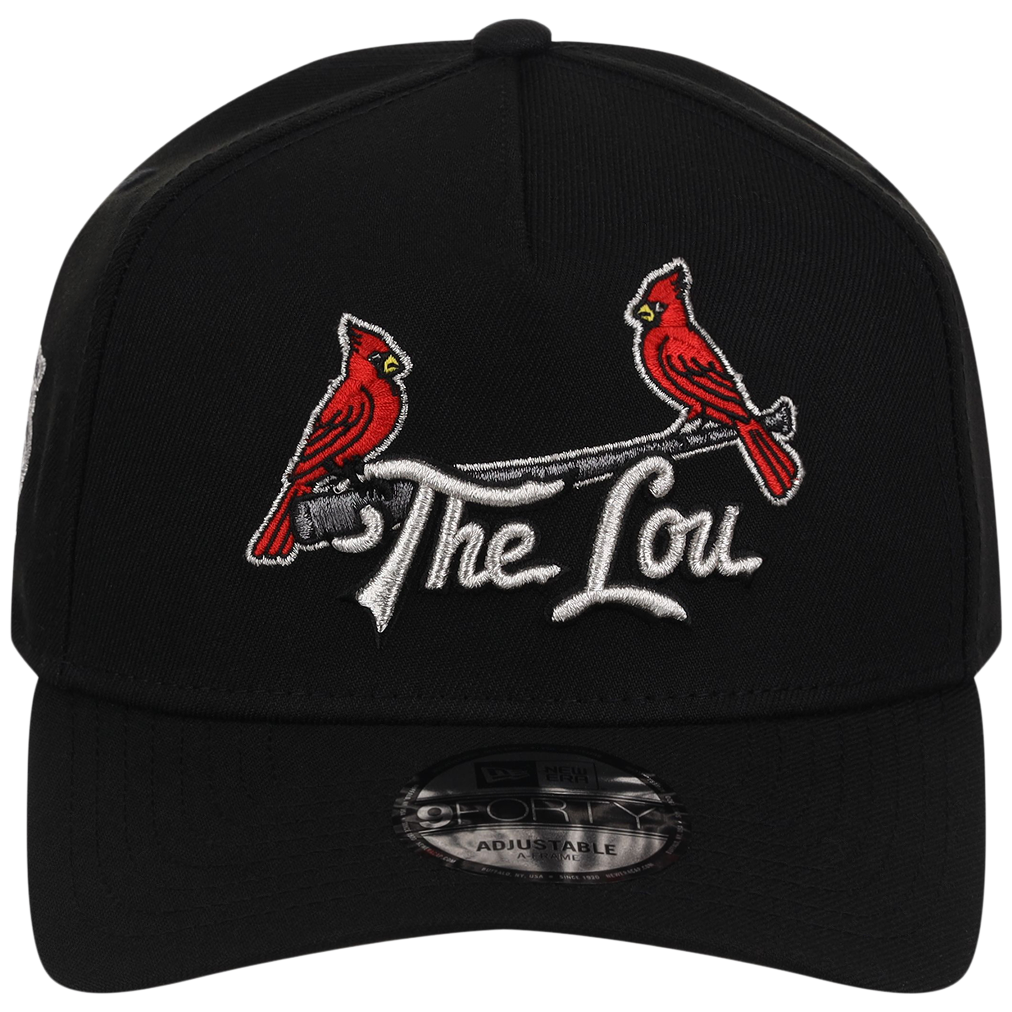 St. Louis Cardinals - St. Louis Crown the City 2.0 'The Lou' New Era 9FORTY (Black/Black)