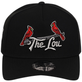 St. Louis Cardinals - St. Louis Crown the City 2.0 'The Lou' New Era 9FORTY (Black/Black)