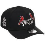 St. Louis Cardinals - St. Louis Crown the City 2.0 'The Lou' New Era 9FORTY (Black/Black)