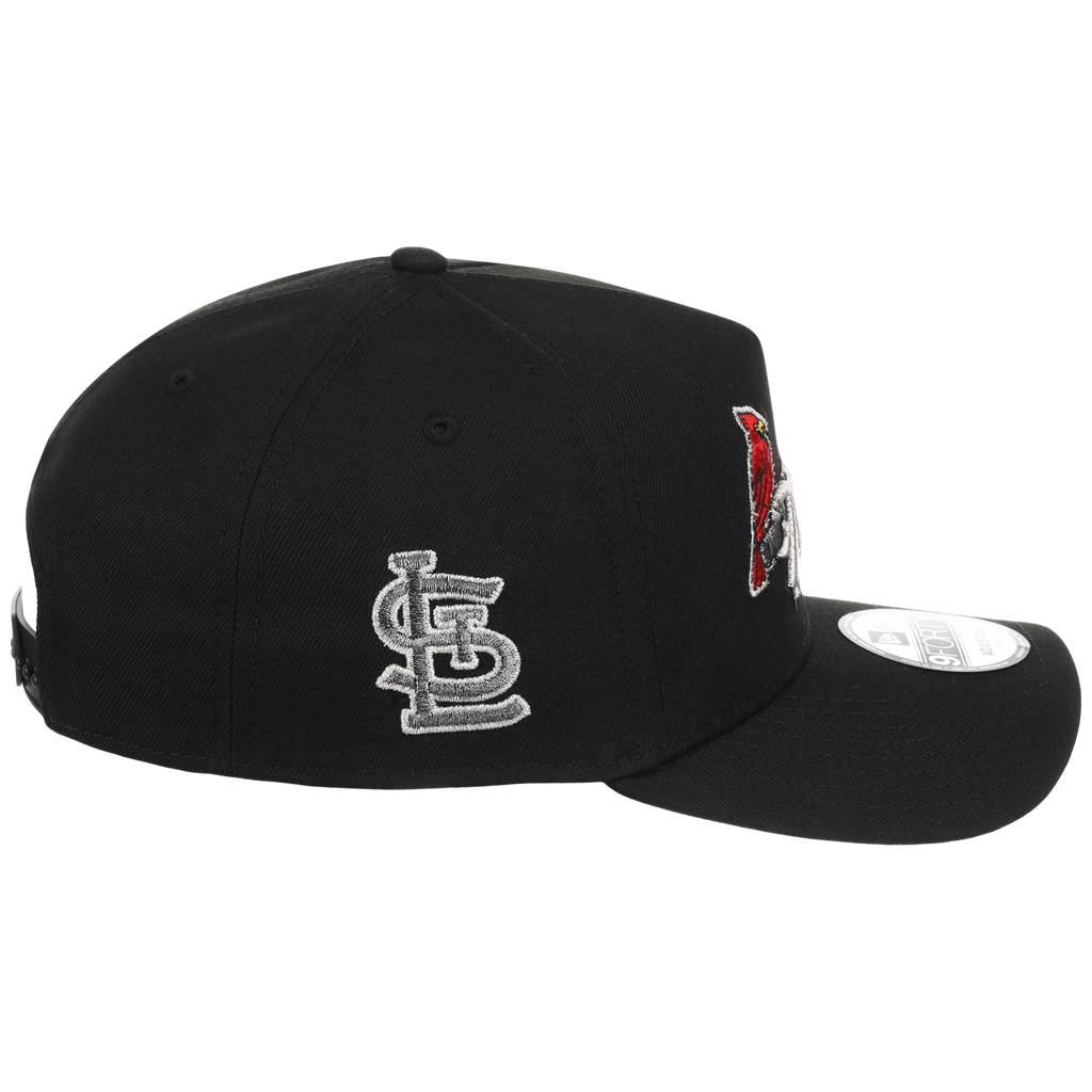 St. Louis Cardinals - St. Louis Crown the City 2.0 'The Lou' New Era 9FORTY (Black/Black)