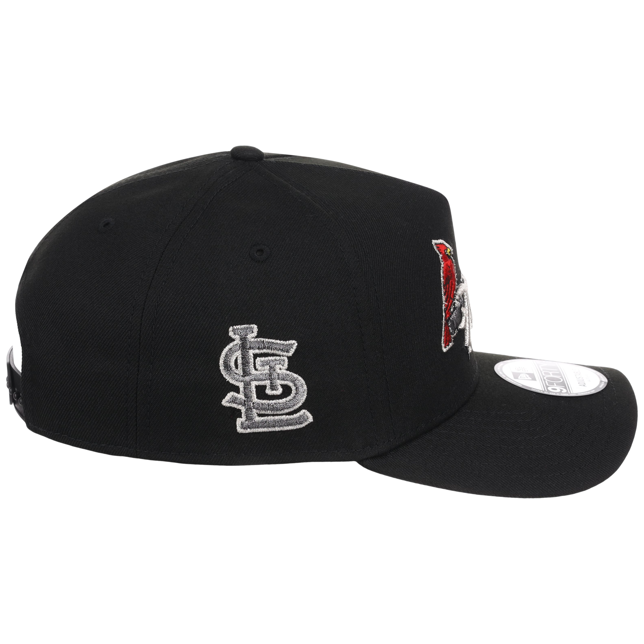 St. Louis Cardinals - St. Louis Crown the City 2.0 'The Lou' New Era 9FORTY (Black/Black)