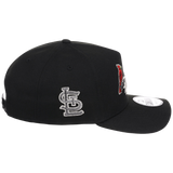 St. Louis Cardinals - St. Louis Crown the City 2.0 'The Lou' New Era 9FORTY (Black/Black)