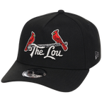 St. Louis Cardinals - St. Louis Crown the City 2.0 'The Lou' New Era 9FORTY (Black/Black)