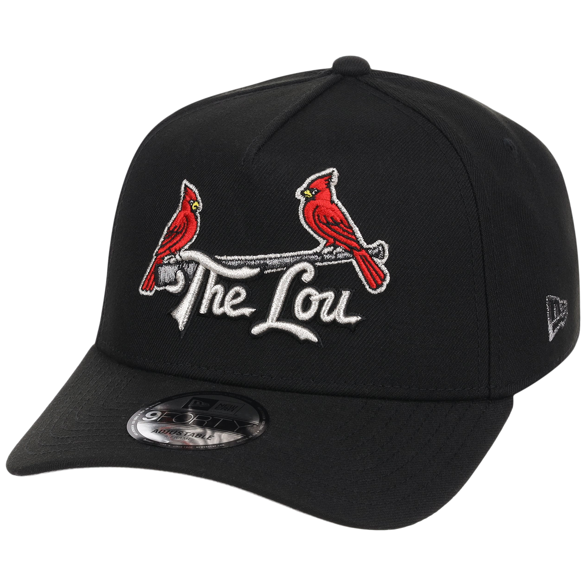 St. Louis Cardinals - St. Louis Crown the City 2.0 'The Lou' New Era 9FORTY (Black/Black)