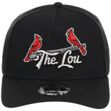 St. Louis Cardinals - St. Louis Crown the City 2.0 'The Lou' New Era 9FORTY (Black/Black)
