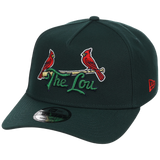 St. Louis Cardinals - St. Louis Crown the City 2.0 'The Lou' New Era 9FORTY (Dark Green/Dark Green)