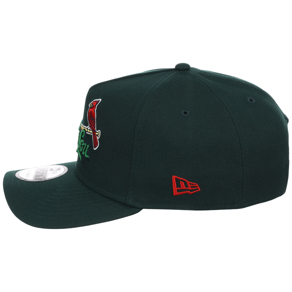 St. Louis Cardinals - St. Louis Crown the City 2.0 'The Lou' New Era 9FORTY (Dark Green/Dark Green)