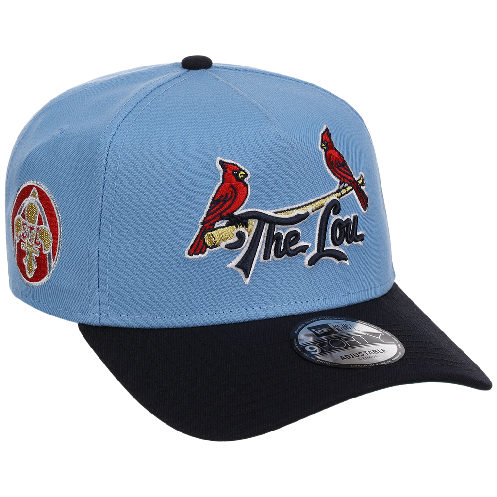 St. Louis Cardinals - St. Louis Crown the City 2.0 'The Lou' New Era 9FORTY (Sky/Navy)