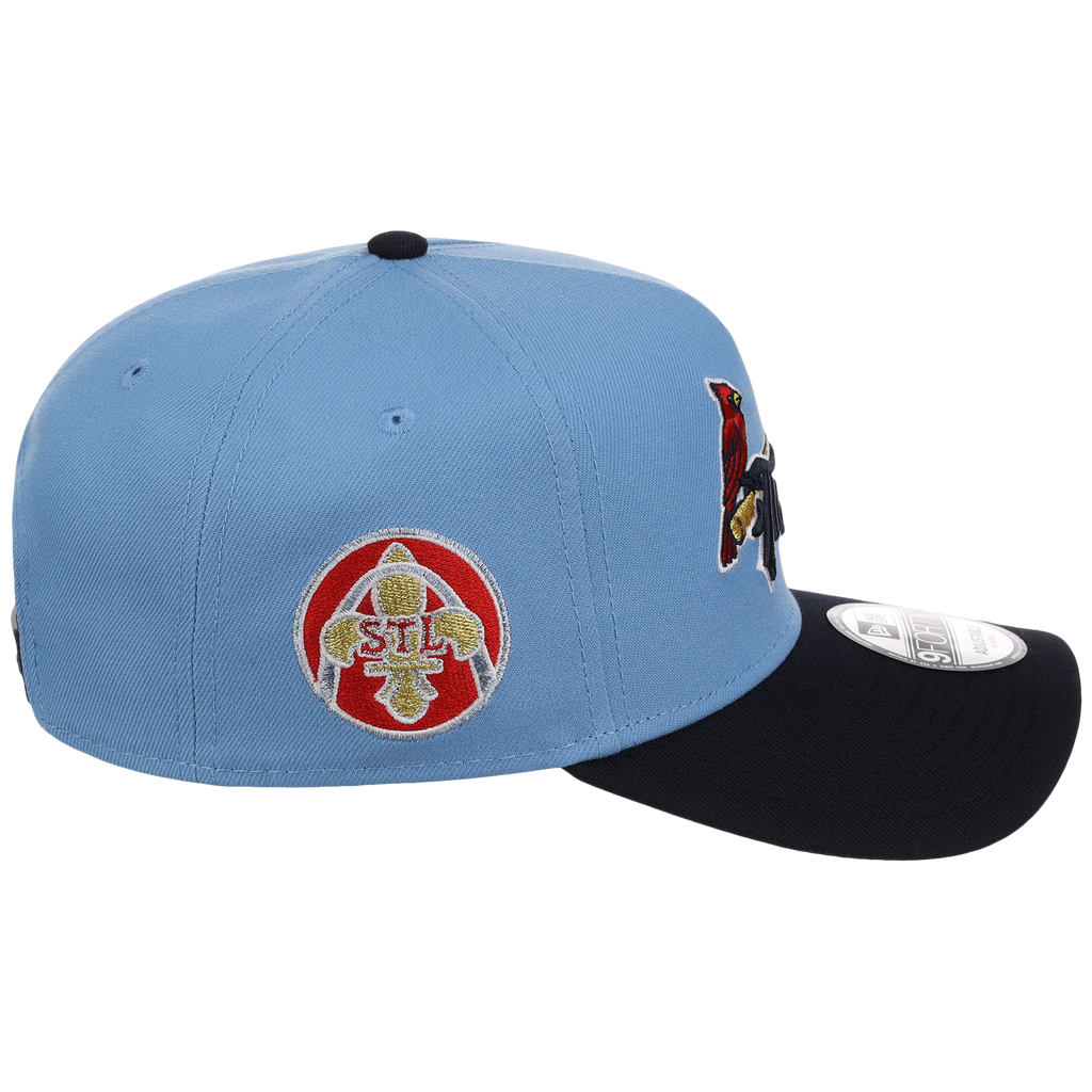 St. Louis Cardinals - St. Louis Crown the City 2.0 'The Lou' New Era 9FORTY (Sky/Navy)