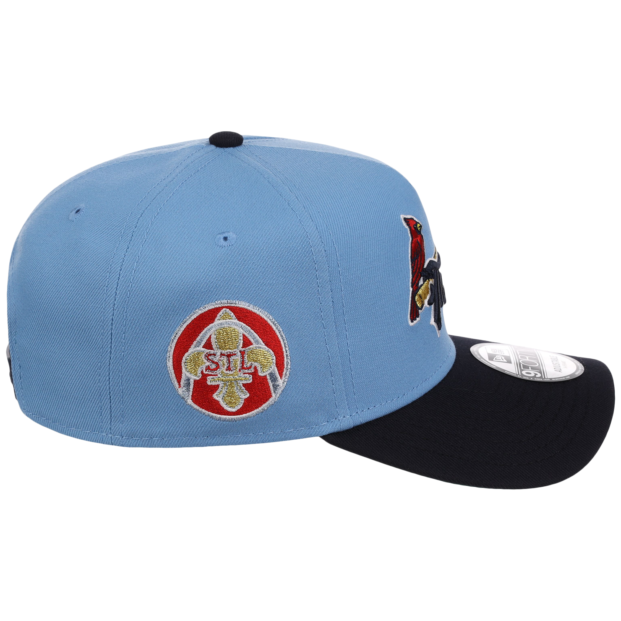 St. Louis Cardinals - St. Louis Crown the City 2.0 'The Lou' New Era 9FORTY (Sky/Navy)