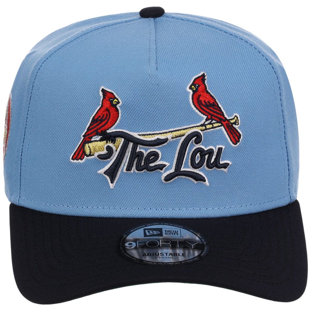 St. Louis Cardinals - St. Louis Crown the City 2.0 'The Lou' New Era 9FORTY (Sky/Navy)