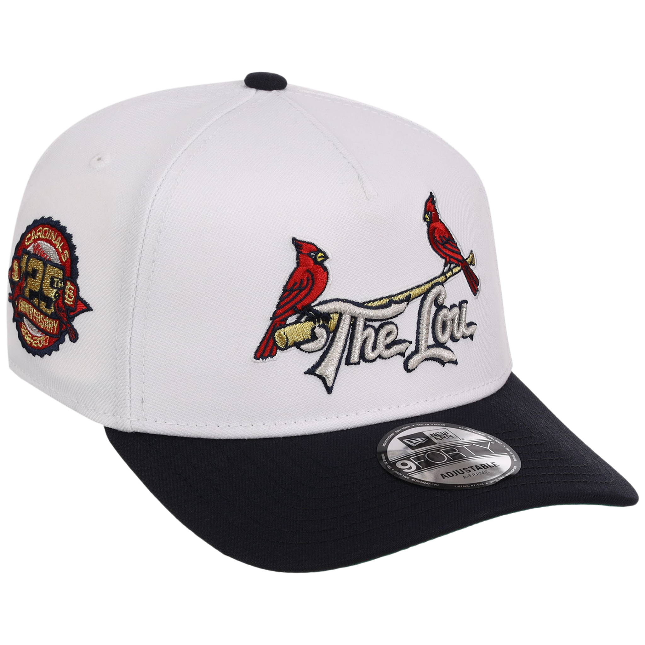 St. Louis Cardinals - St. Louis Crown the City 2.0 'The Lou' New Era 9FORTY (White/Navy)