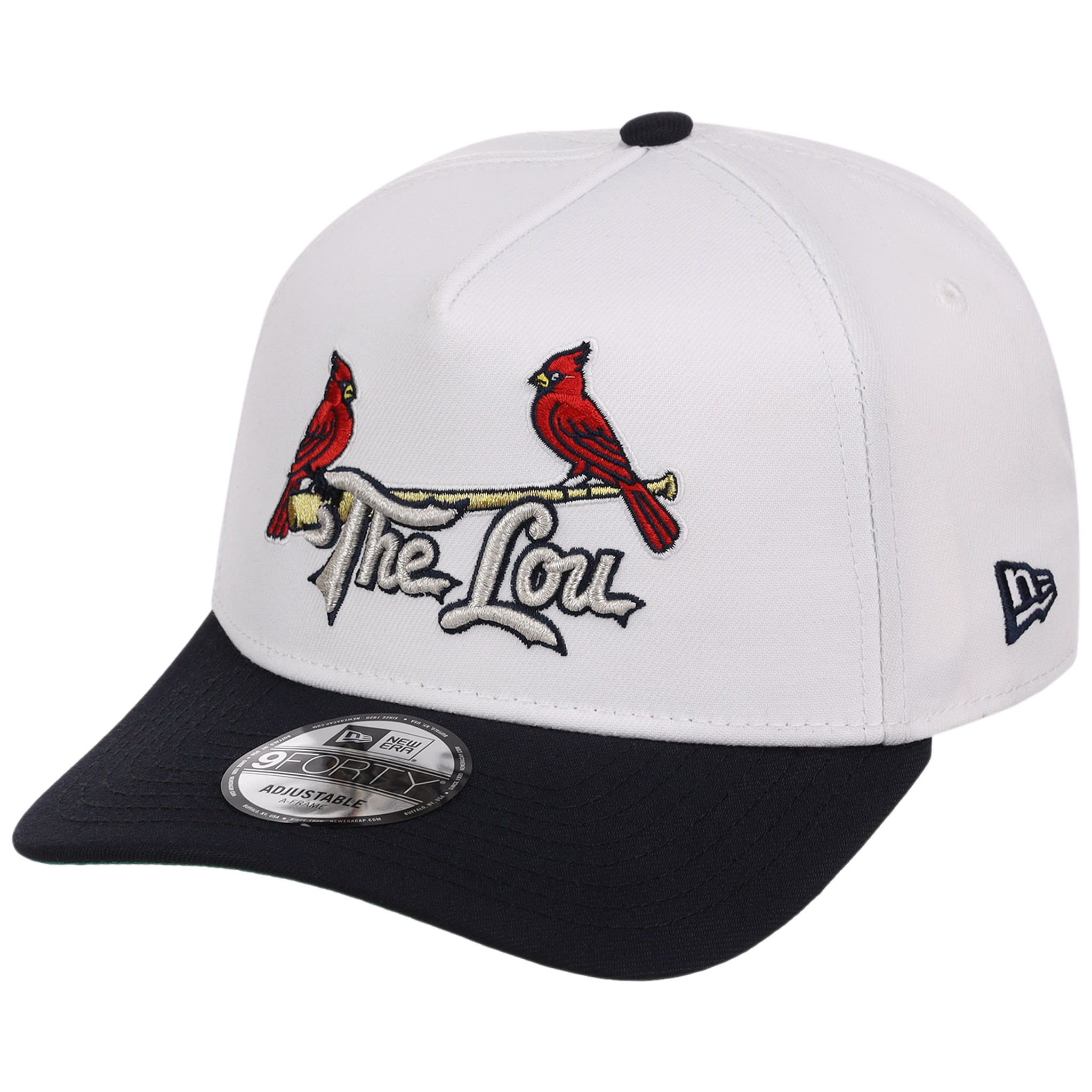 St. Louis Cardinals - St. Louis Crown the City 2.0 'The Lou' New Era 9FORTY (White/Navy)