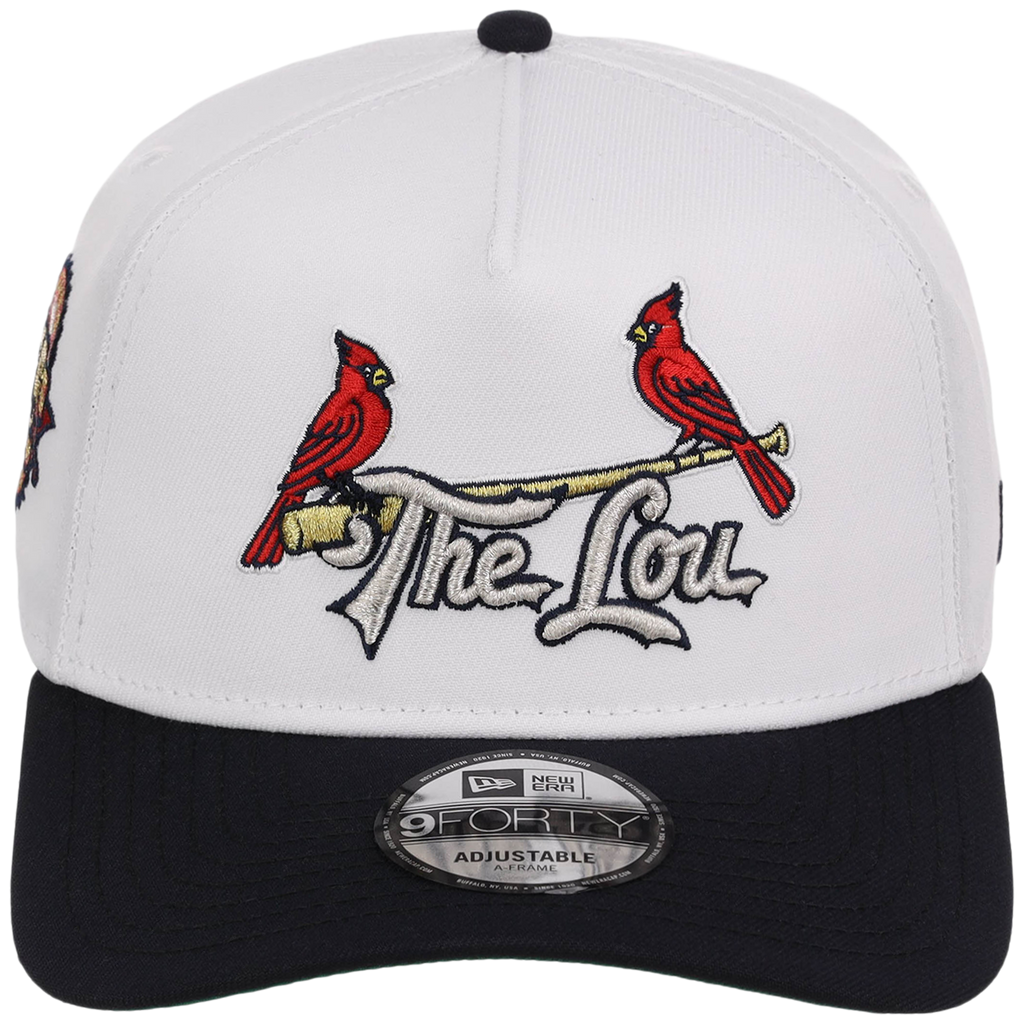 St. Louis Cardinals - St. Louis Crown the City 2.0 'The Lou' New Era 9FORTY (White/Navy)
