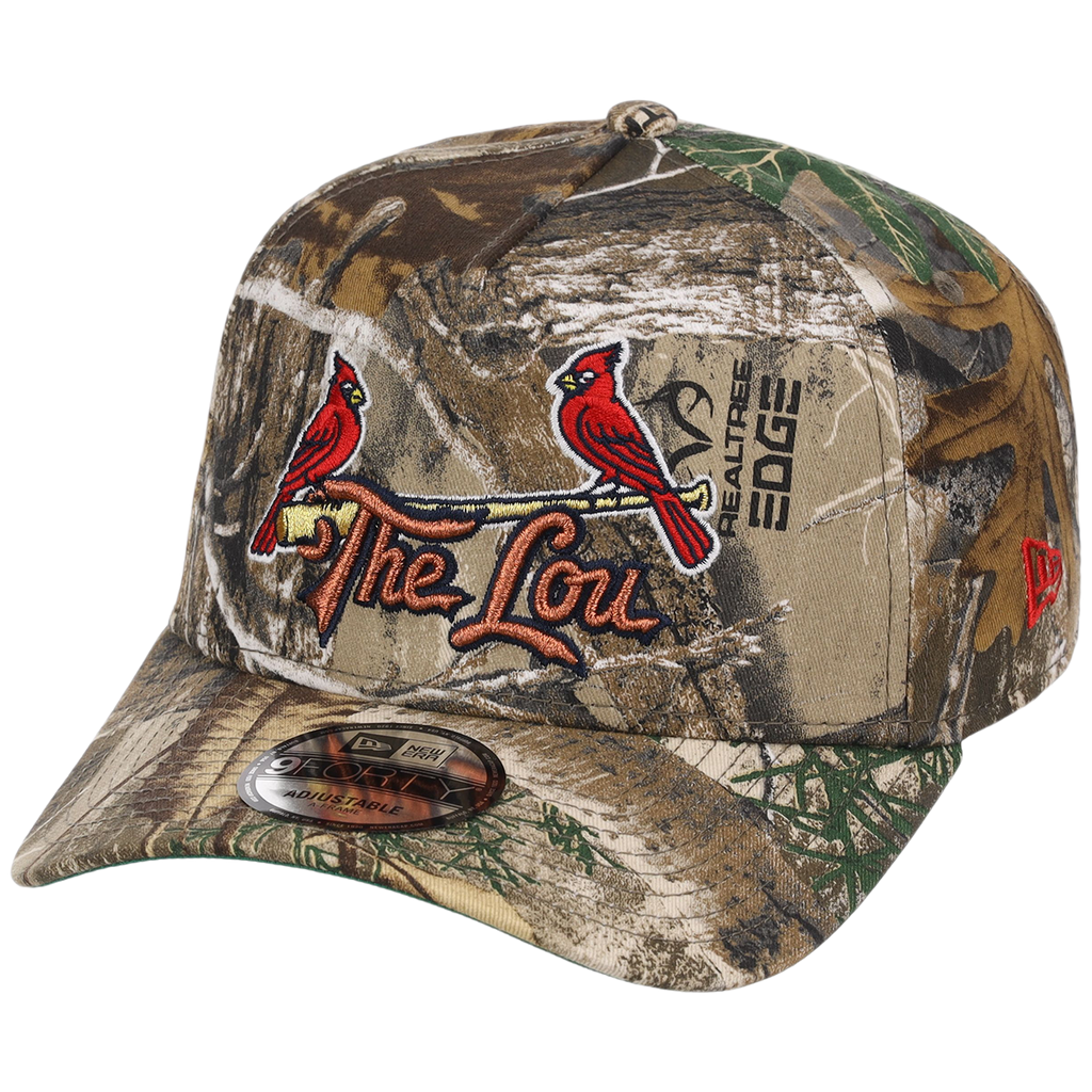 St. Louis Cardinals - St. Louis Crown the City 2.0 'The Lou' New Era 9FORTY (Realtree)