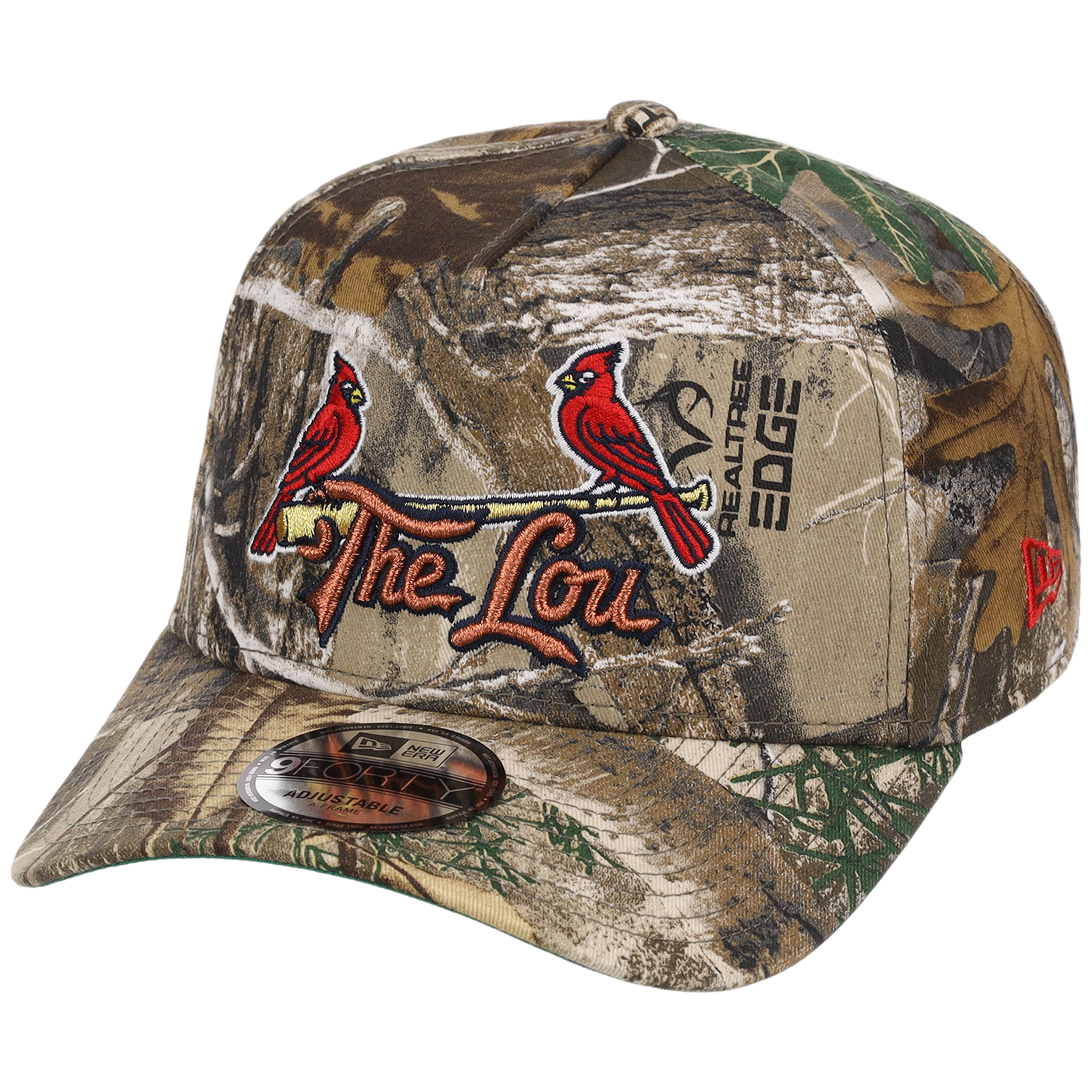 St. Louis Cardinals - St. Louis Crown the City 2.0 'The Lou' New Era 9FORTY (Realtree)