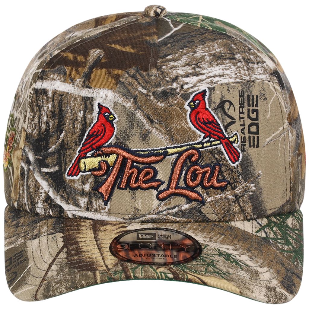 St. Louis Cardinals - St. Louis Crown the City 2.0 'The Lou' New Era 9FORTY (Realtree)