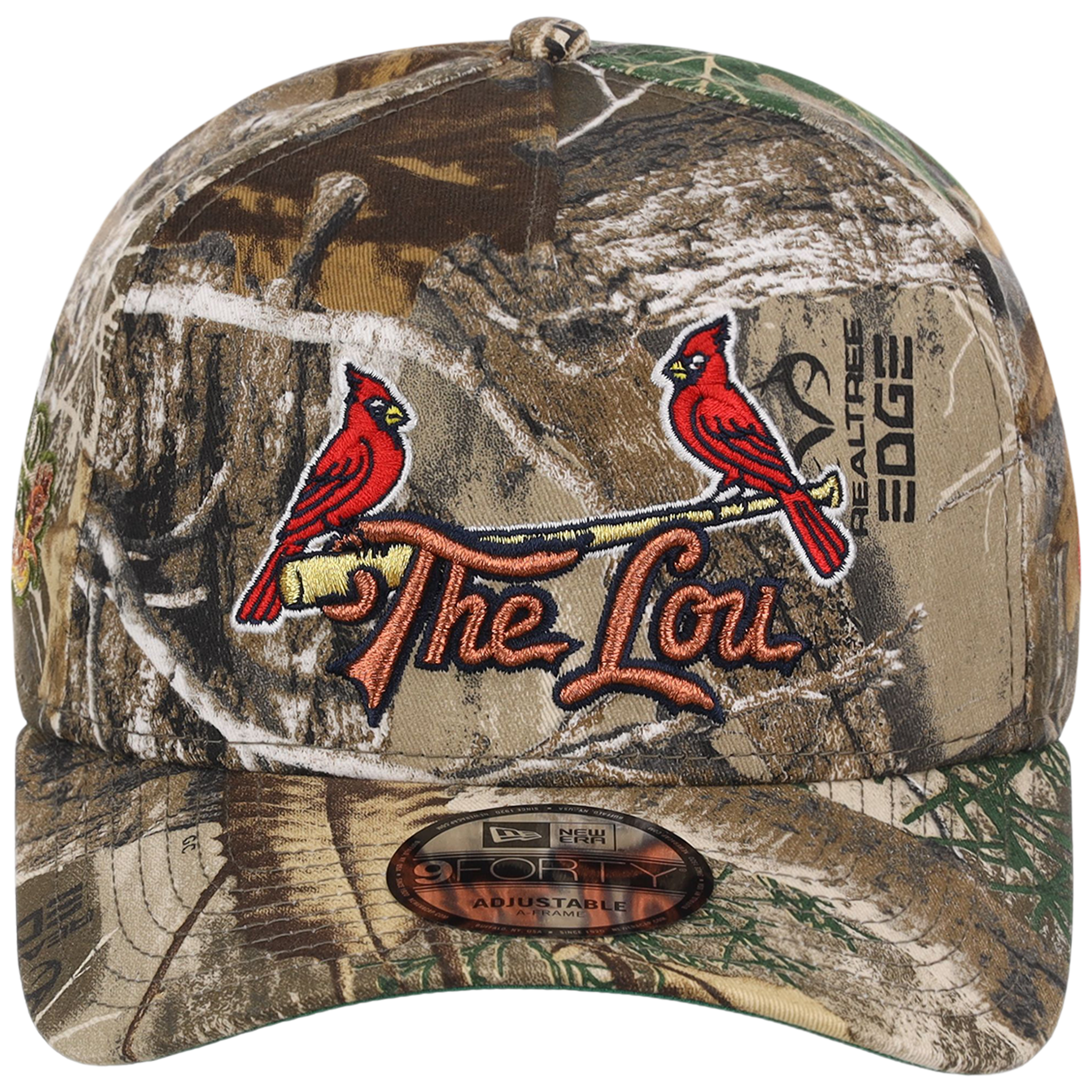 St. Louis Cardinals - St. Louis Crown the City 2.0 'The Lou' New Era 9FORTY (Realtree)