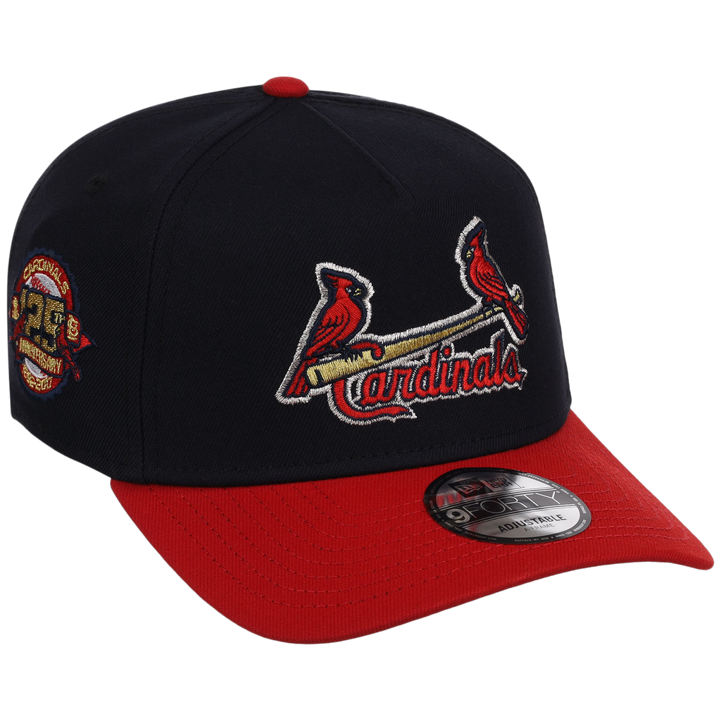 St. Louis Cardinals - St. Louis Crown the City 2.0 'The Lou' New Era 9FORTY (Navy/Red)