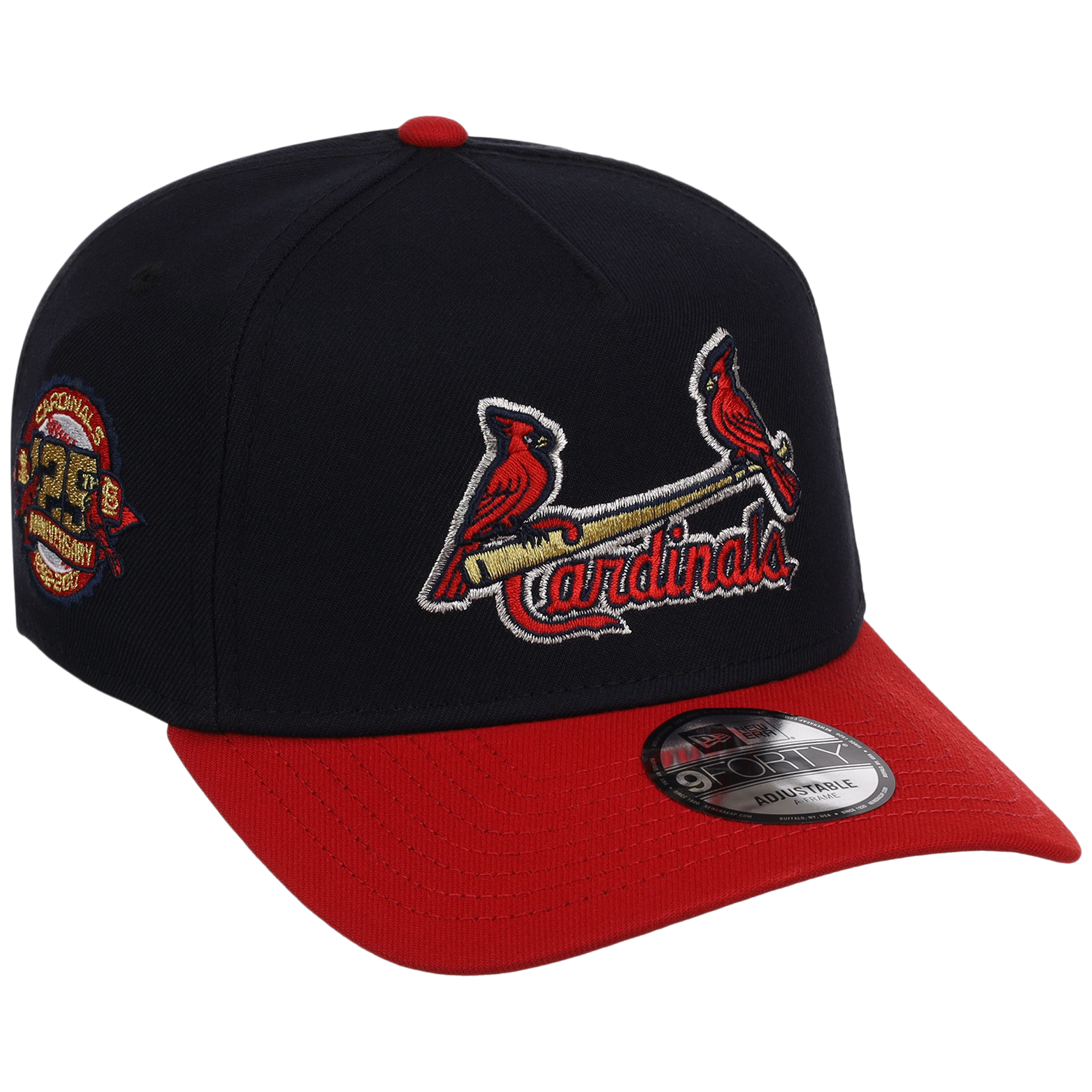 St. Louis Cardinals - St. Louis Crown the City 2.0 'The Lou' New Era 9FORTY (Navy/Red)