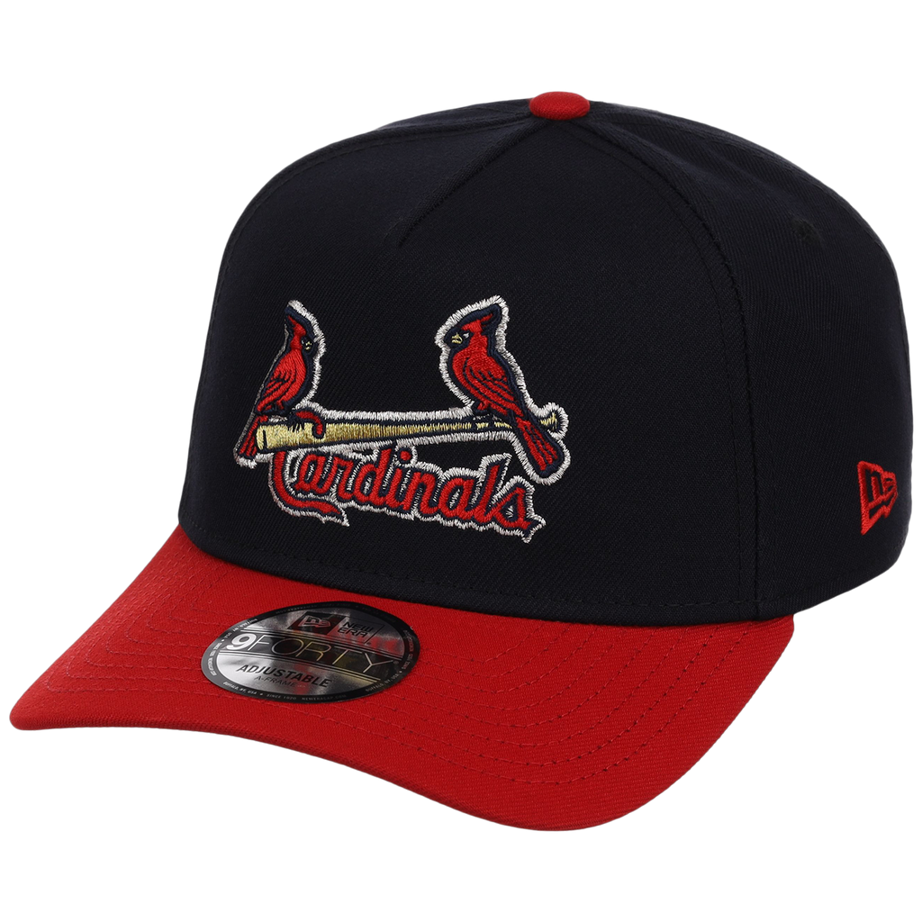 St. Louis Cardinals - St. Louis Crown the City 2.0 'The Lou' New Era 9FORTY (Navy/Red)