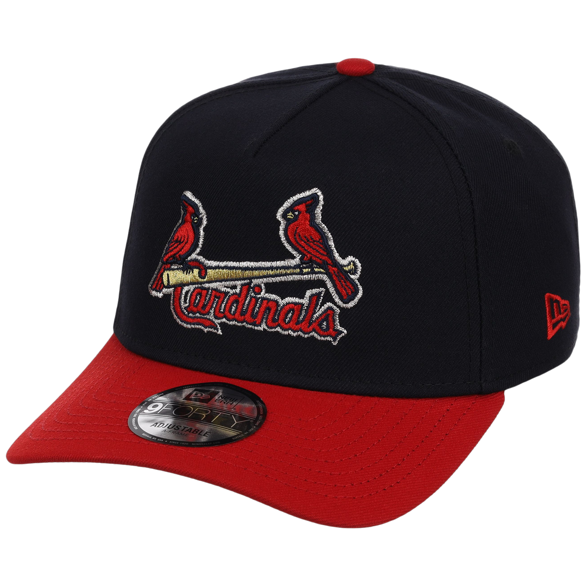 St. Louis Cardinals - St. Louis Crown the City 2.0 'The Lou' New Era 9FORTY (Navy/Red)