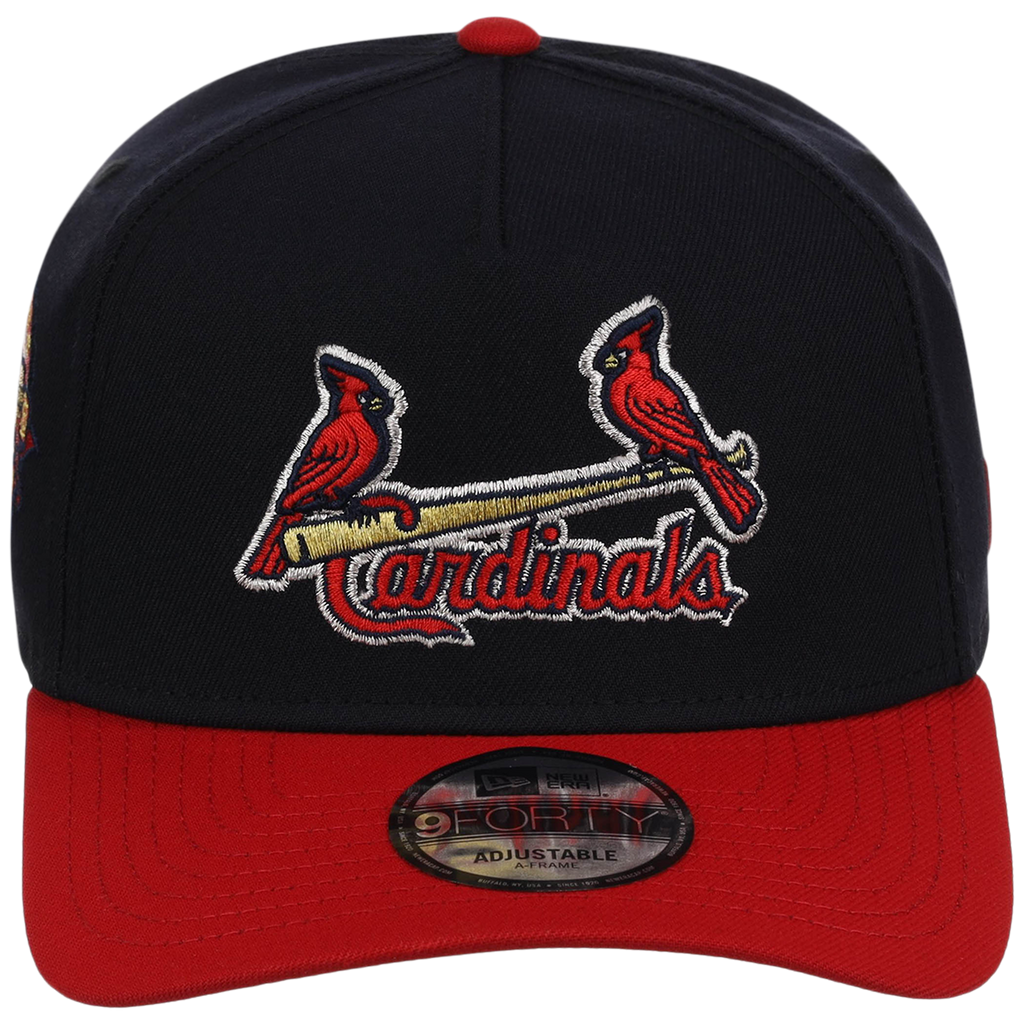 St. Louis Cardinals - St. Louis Crown the City 2.0 'The Lou' New Era 9FORTY (Navy/Red)