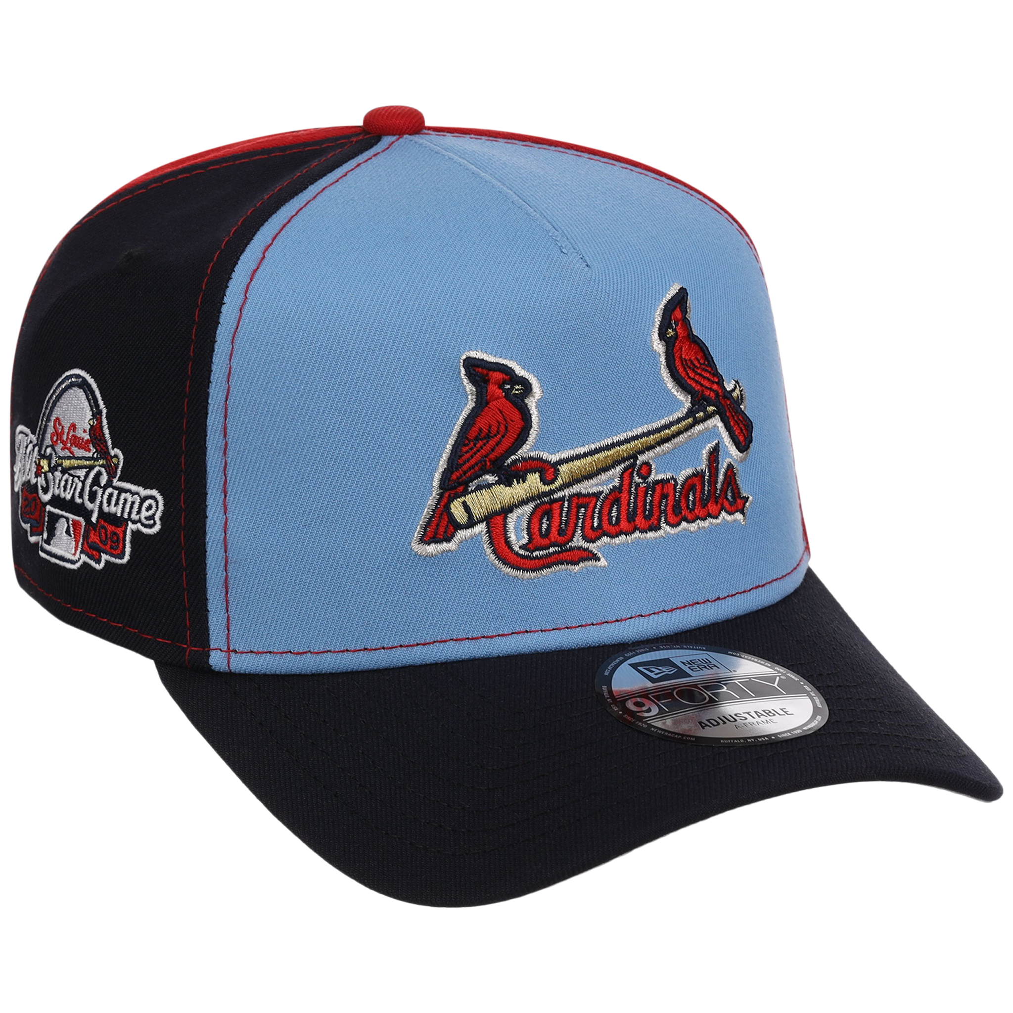 St. Louis Cardinals - St. Louis Crown the City 2.0 'The Lou' New Era 9FORTY (Multi/Navy)