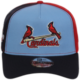 St. Louis Cardinals - St. Louis Crown the City 2.0 'The Lou' New Era 9FORTY (Multi/Navy)