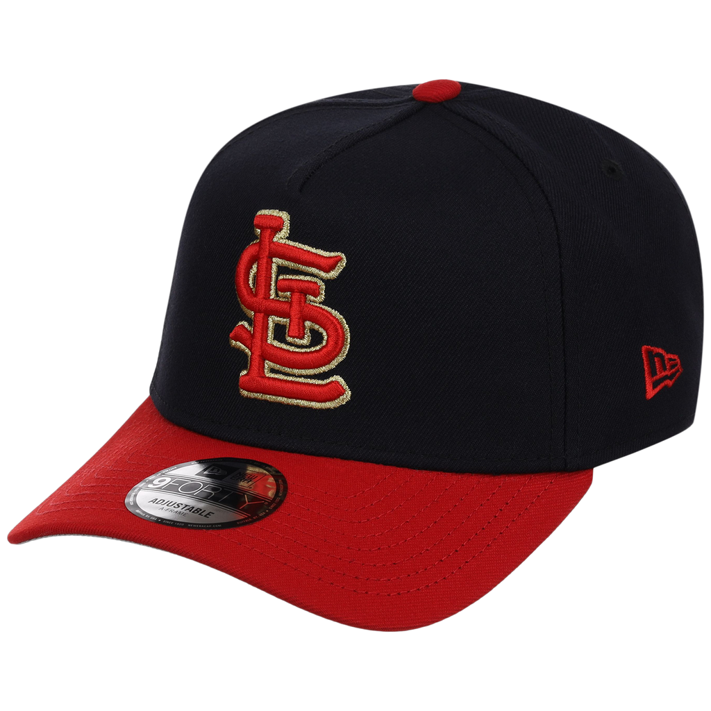 St. Louis Cardinals - St. Louis Crown the City 2.0 'The Lou' New Era 9FORTY (Navy/Red)