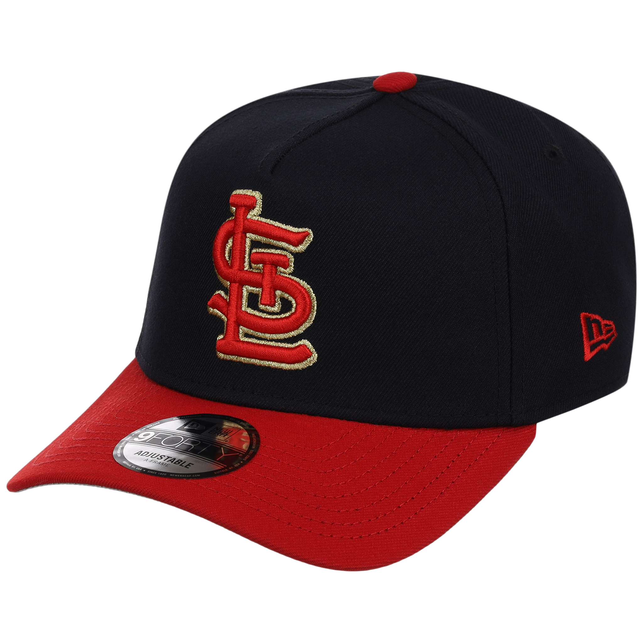St. Louis Cardinals - St. Louis Crown the City 2.0 'The Lou' New Era 9FORTY (Navy/Red)