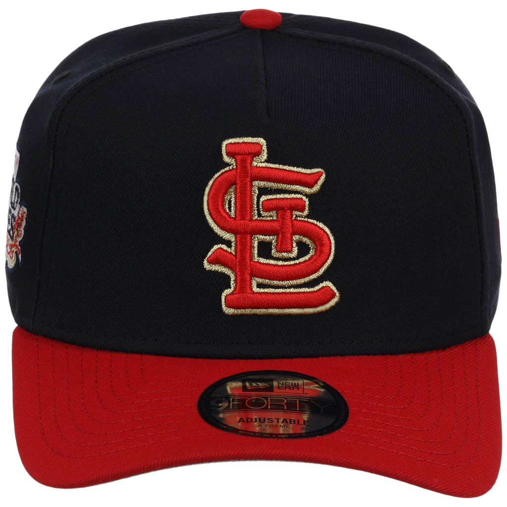 St. Louis Cardinals - St. Louis Crown the City 2.0 'The Lou' New Era 9FORTY (Navy/Red)