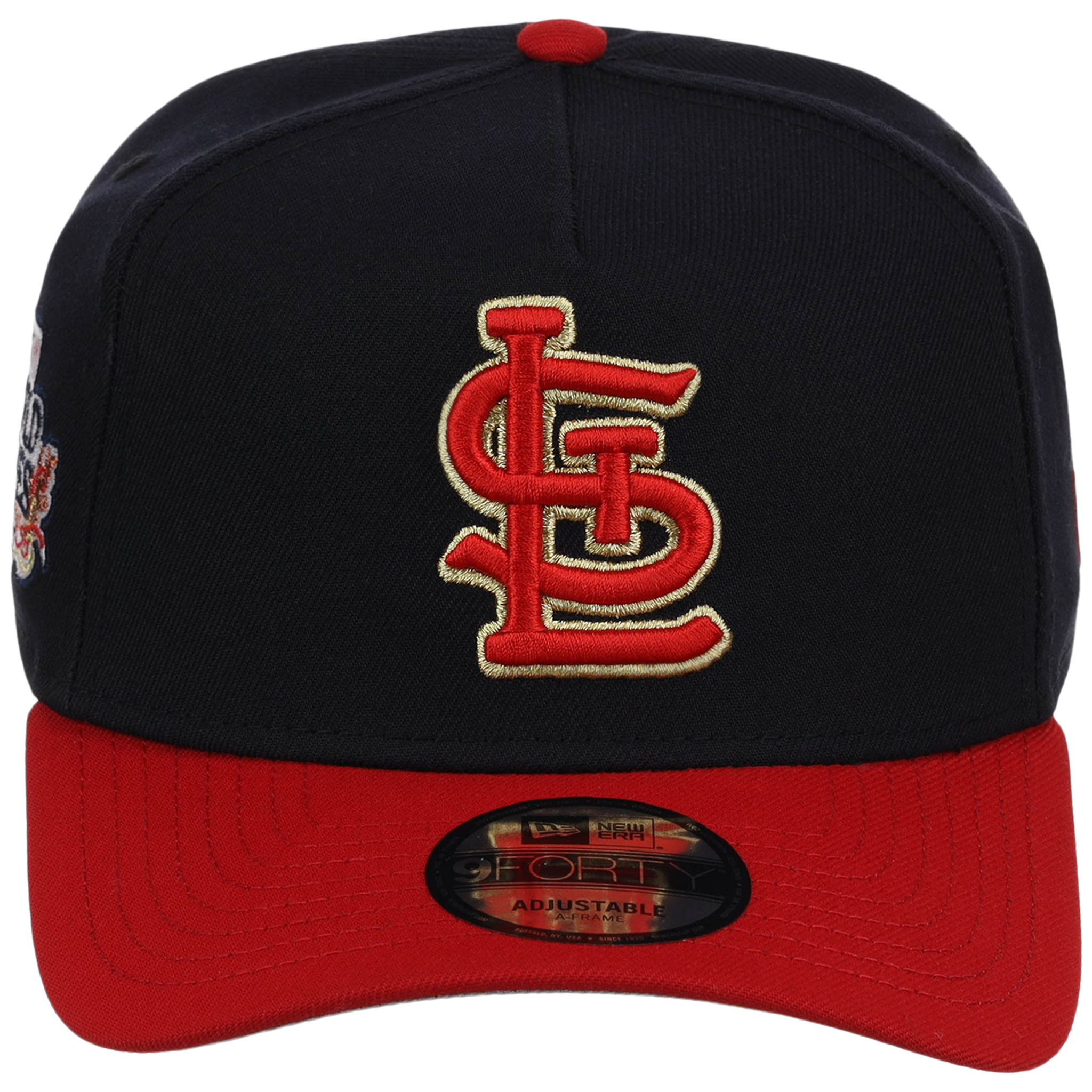 St. Louis Cardinals - St. Louis Crown the City 2.0 'The Lou' New Era 9FORTY (Navy/Red)