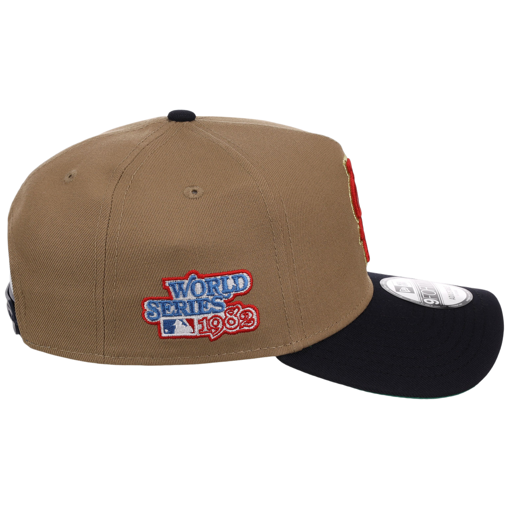 St. Louis Cardinals - St. Louis Crown the City 2.0 'The Lou' New Era 9FORTY (Khaki/Navy)