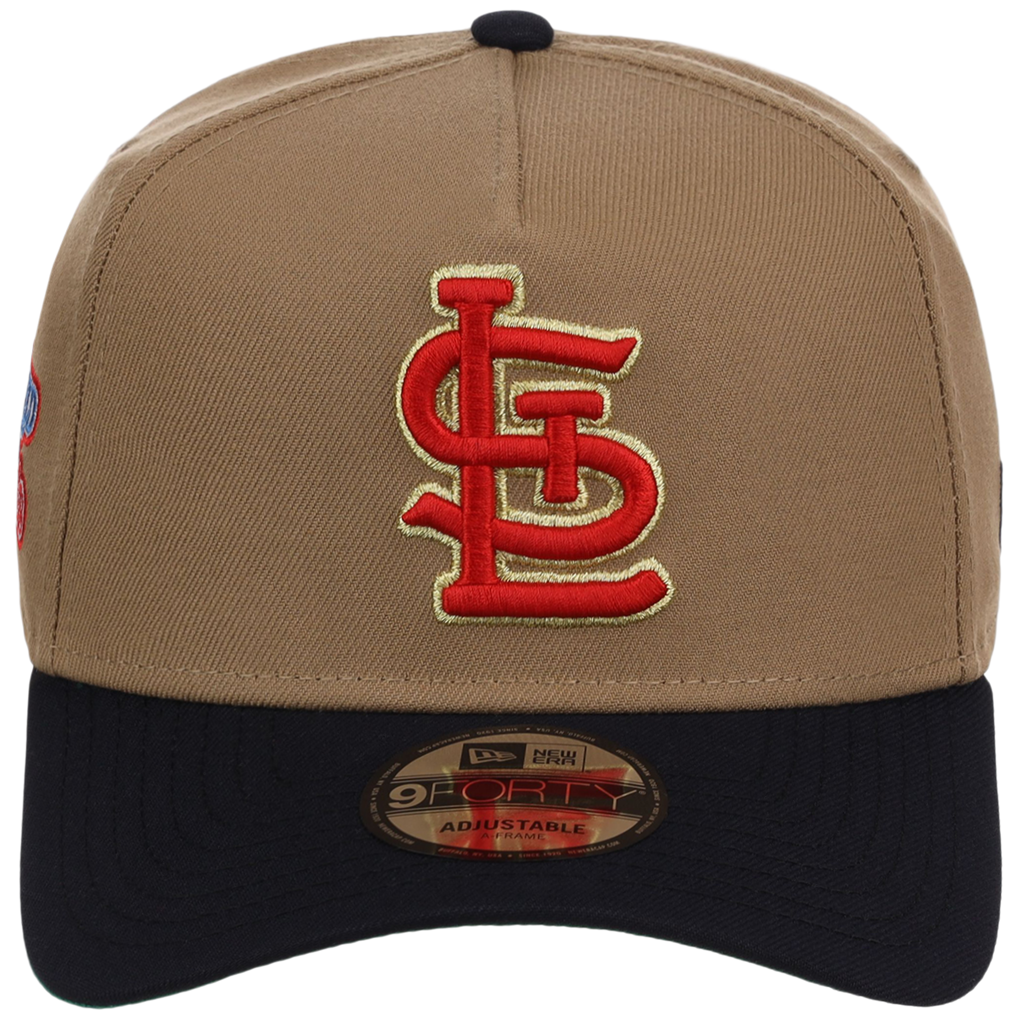 St. Louis Cardinals - St. Louis Crown the City 2.0 'The Lou' New Era 9FORTY (Khaki/Navy)