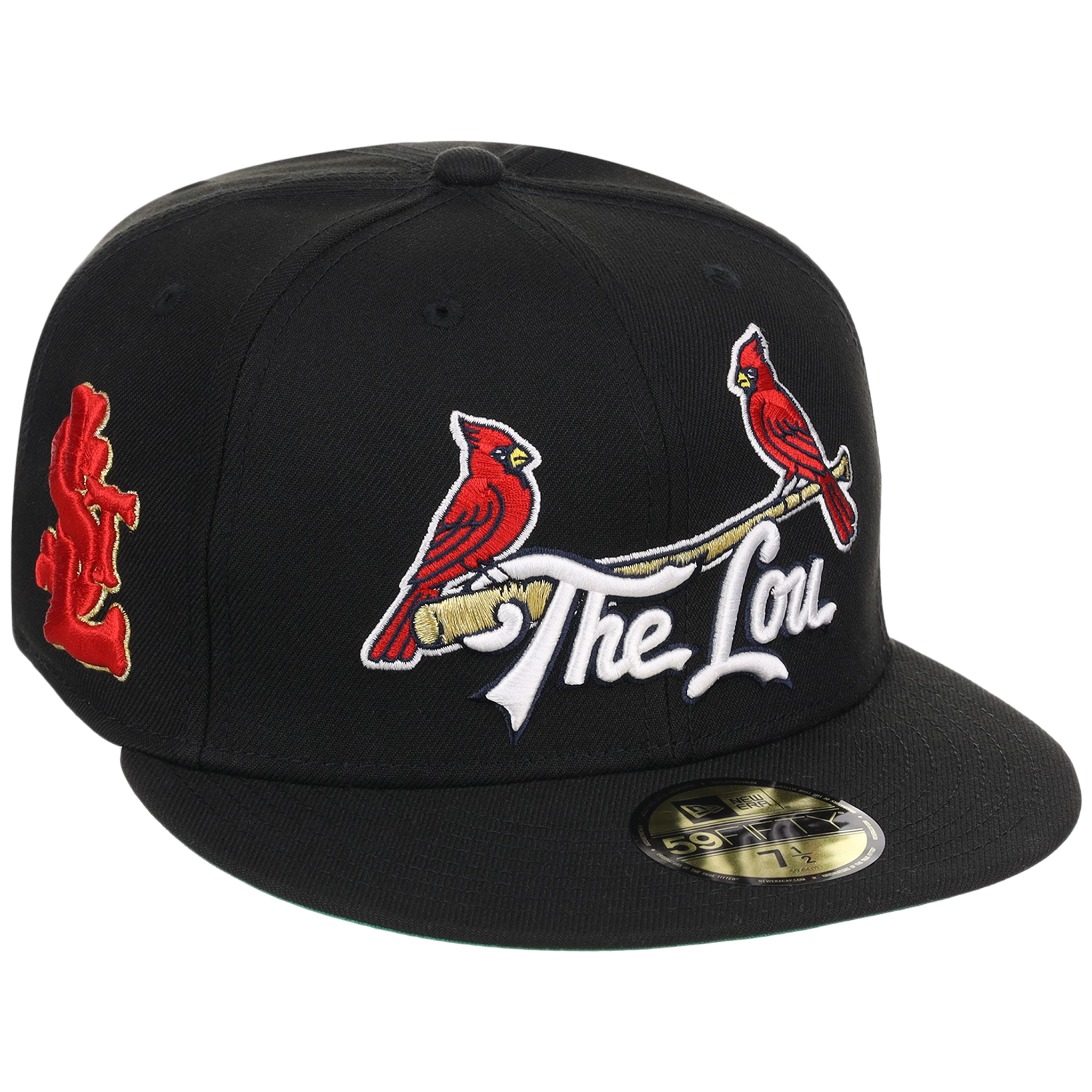 St. Louis Cardinals - St. Louis Crown the City 2.0 'The Lou' New Era 59FIFTY (Black/Black)